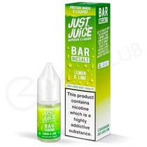 Lemon & Lime Nic Salt E-Liquid by Just Juice Bar