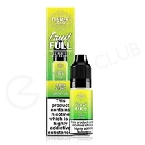 Lemon & Lime Nic Salts E-Liquid by Dinner Lady Fruit Full