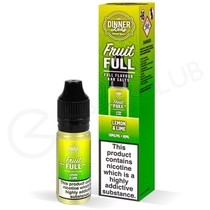 Lemon & Lime Nic Salts E-Liquid by Dinner Lady Fruit Full