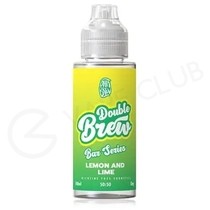 Lemon & Lime Shortfill E-Liquid by Double Brew Bar Series 100ml