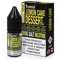 Lemon Cake Nic Salt E-Liquid by Frumist Desserts