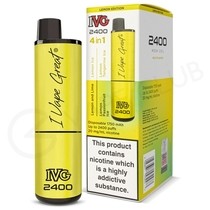 Lemon Edition IVG 2400 Disposable Vape