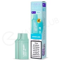 Lemon Lime Lost Mary BM600 Prefilled Pods