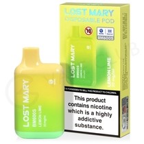 Lemon Lime Lost Mary BM600S Disposable Vape