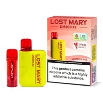 Lemon Lime Lost Mary DM600 X2 Disposable Vape