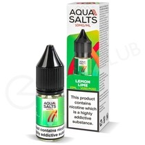 Lemon Lime Nic Salt E-Liquid by Aqua Salts