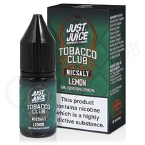 Lemon Tobacco Nic Salt E-Liquid by Just Juice