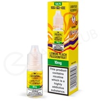 Lemon Peach Passionfruit Nic Salt E-Liquid by Crystal Original