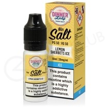 Lemon Sherbets Nic Salt E-Liquid by Dinner Lady
