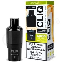 Lemon Tangerine Ice Avomi Cliq 6000 Puff Refill Pack