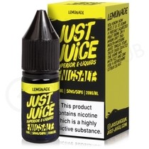 Lemonade Nic Salt E-liquid by Just Juice