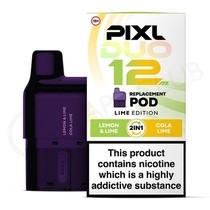 Lime Edition Pixl Duo 12 Prefilled Pods