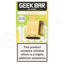 Lime Lemon Geek Bar Up 10000 Refill Pod