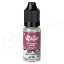 Lime Raspberry & Cherry Nic Salt E-Liquid by Mix Labs