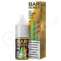 Lime Raspberry Cherry Nic Salt E-Liquid by Bar Series Gold Edition