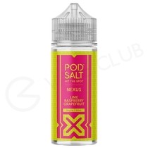 Lime Raspberry Grapefruit Shortfill E-Liquid by Pod Salt Nexus 100ml