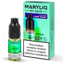 Lime Rum Nic Salt E-Liquid by Lost Mary Maryliq