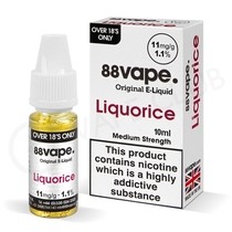 Liquorice E-Liquid by 88Vape