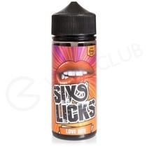 Love Bite Shortfill E-Liquid by Six Licks