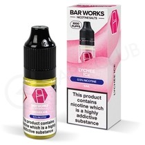 Lychee Ice Nic Salt E-Liquid by Bar Works