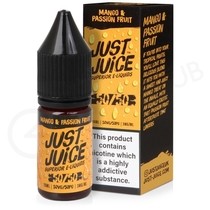 Mango & Passion Fruit E-Liquid by Just Juice 50/50
