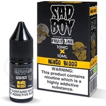 Mango Blood Nic Salt E-Liquid by Sadboy