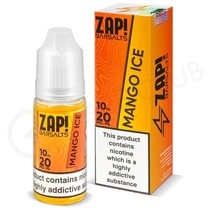 Mango Ice Nic Salt E-Liquid by Zap Bar Salts