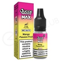 Mango Passion Fruit Nic Salt E-Liquid by Jucce Max