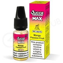 Mango Passion Fruit Nic Salt E-Liquid by Jucce Max