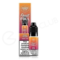 Mango Passion Nic Salt E-Liquid by Dinner Lady Fruit Full