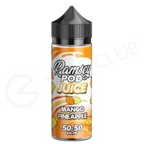Mango Pineapple Shortfill E-Liquid by Ramsey Pod 100ml