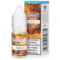 Mango Rhubarb Nic Salt E-Liquid by Ohm Boy Volume III