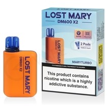 Maryturbo Lost Mary DM600 X2 Disposable Vape