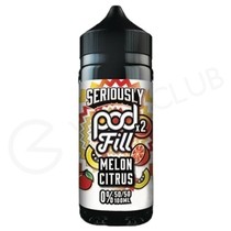 Melon Citrus Shortfill E-Liquid by Seriously Pod Fill x2 100ml