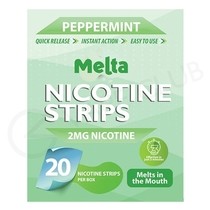 Melta Peppermint Nicotine Strips