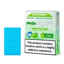 Melta Peppermint Nicotine Strips