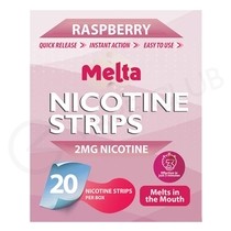 Melta Raspberry Nicotine Strips