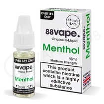 Menthol E-Liquid by 88Vape