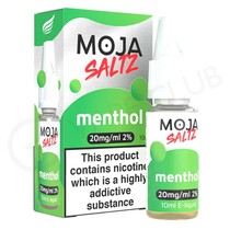 Menthol E-Liquid by Moja Saltz