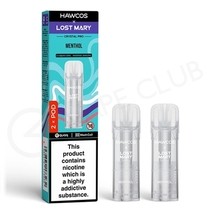 Menthol Hawcos x Lost Mary Crystal Pro Prefilled Pods