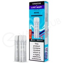 Menthol Hawcos x Lost Mary Crystal Pro Prefilled Pods