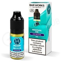 Menthol Ice Nic Salt E-Liquid by Bar Works