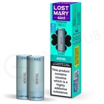 Menthol Lost Mary 4 in 1 Prefilled Pod