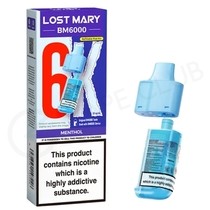 Menthol Lost Mary BM6000 Refill Pack