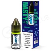 Menthol Nic Salt E-Liquid by Nasty Liq