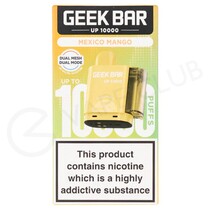 Mexico Mango Geek Bar Up 10000 Refill Pod