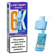 Miami Mint Lost Vape BM6000 Refill Pack