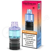 Milky Strawberry Uwell Viscore 8000 Refill Pack