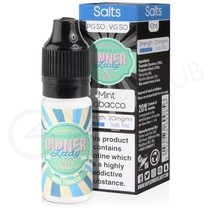 Mint Tobacco Nic Salt E-Liquid by Dinner Lady Tobacco