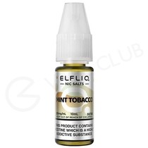 Mint Tobacco Nic Salt E-Liquid by Elfliq